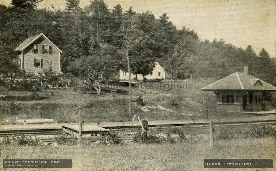 Postcard: Loon Cove Station, Alton Bay, New Hampshire